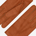 Matteo (brown) - Italian gloves made of American deerskin leather with cashmere lining 7