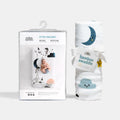 Crib Sheet & Swaddle Baby Gift Set - Moon's Birthday 2
