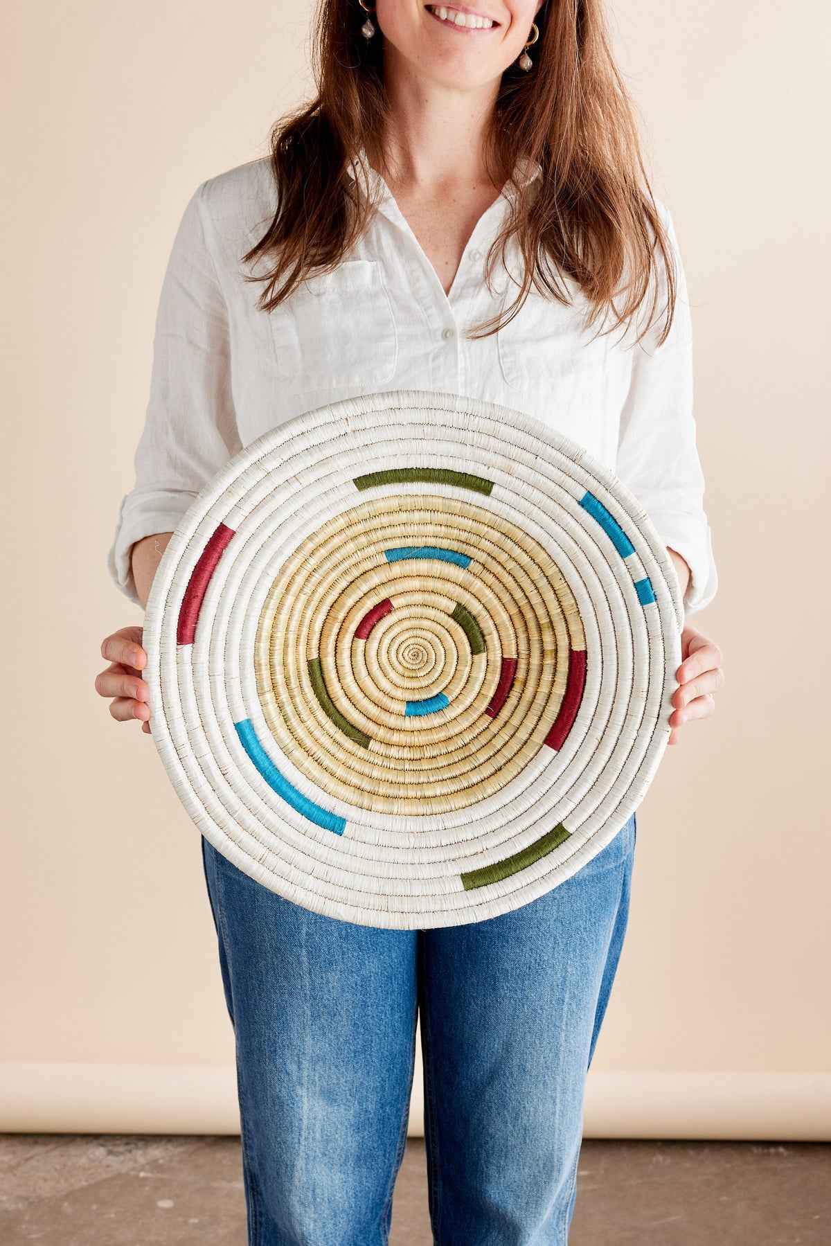 Mosaic Morse Wall Basket