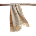 Black Multi Striped Throw Blanket 1