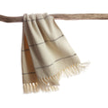 Brown Multi Striped Throw 1