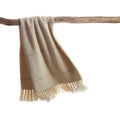 Grey Multi Striped Throw Blanket 1