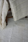 Multi Striped Natural Throw Blanket 5