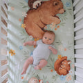 Enchanted Meadow Standard Size Crib Sheet 3