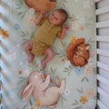 Enchanted Meadow Standard Size Crib Sheet 8