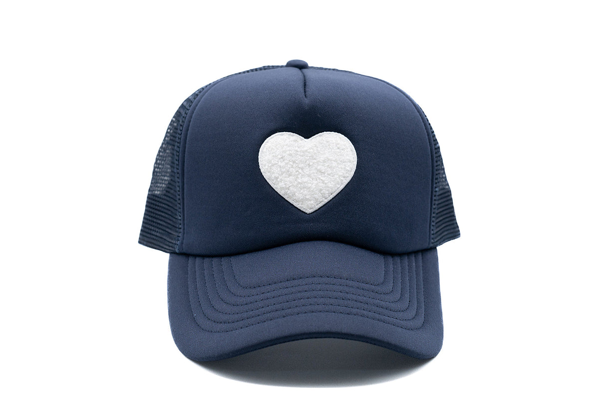 Terry Heart Trucker Hat