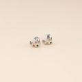 Puffy Heart Stud Earrings 3