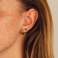 August Birthstone Stud Earrings 3