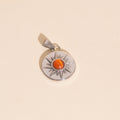 Amber Sun Necklace Charm 6