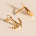 Anchor Stud Earrings 3