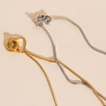 Dainty Box Chain Necklace (20") 10