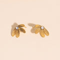 Mini Half Bloomed Stud Earrings 1