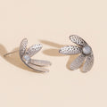 Mini Half Bloomed Stud Earrings 4