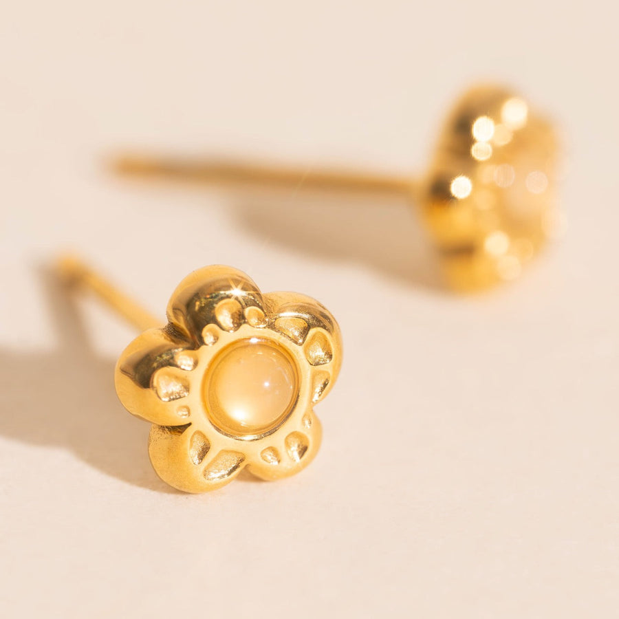 Autumn Bloom Mini Stud Earrings
