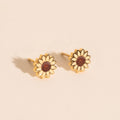 Sunflower Stud Earrings 1