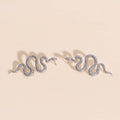 Jumbo Snake Stud Earrings 6