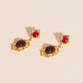 Regal Drop Stud Earrings 4