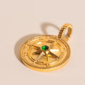 Crystal Compass Necklace Charm 1