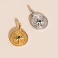 Crystal Compass Necklace Charm 9