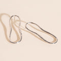 Hammered Oval Stud Earrings 5