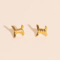 Barbed Wire Stud Earrings 1