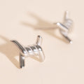Barbed Wire Stud Earrings 5