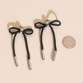 Bowtie Chunky Huggie Hoop Charms 7