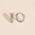 Snake Chunky Huggie Hoop Earrings 4
