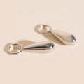 Droplet Chunky Huggie Hoop Charms 4