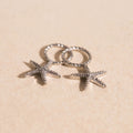 Starfish Huggie Hoop Charms 5