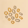 Rectangle Necklace Charm Clasp 2