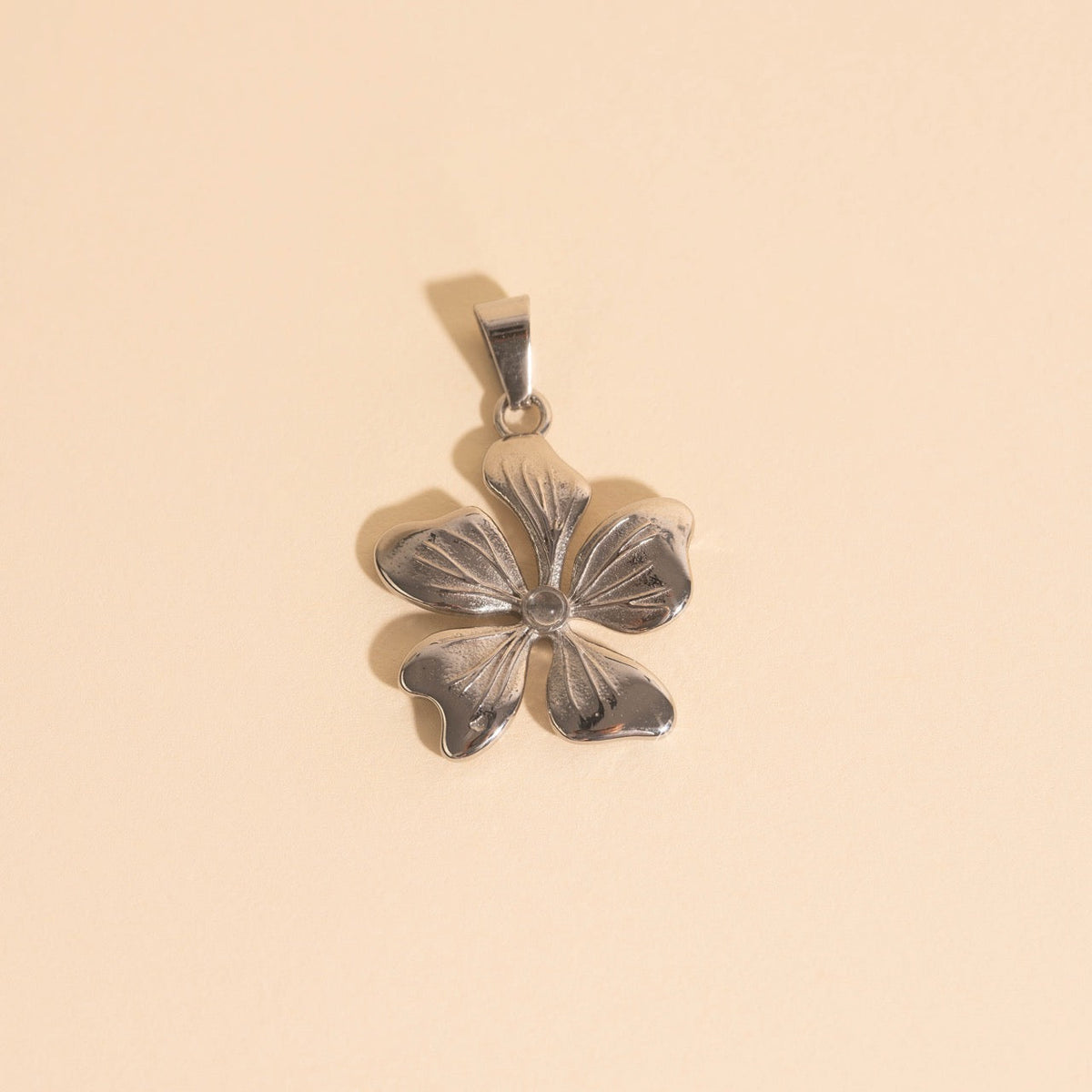 Large Flower Necklace Charm