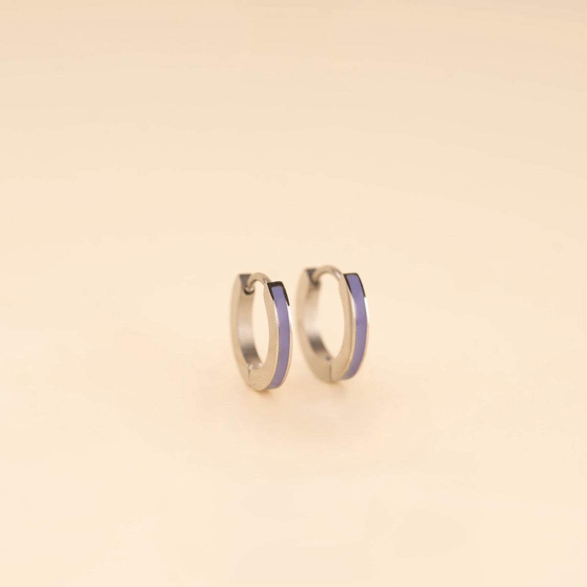 Color Huggie Hoop Earrings