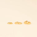 Smooth Tiny Huggie Hoop Earrings 8