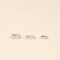 Smooth Tiny Huggie Hoop Earrings 9
