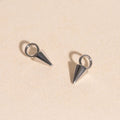 Spike Huggie Hoop Charms 3