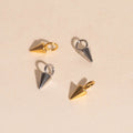 Spike Huggie Hoop Charms 7