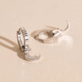 Moon Huggie Hoop Charms 9