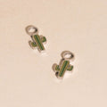 Cactus Huggie Hoop Charms 8