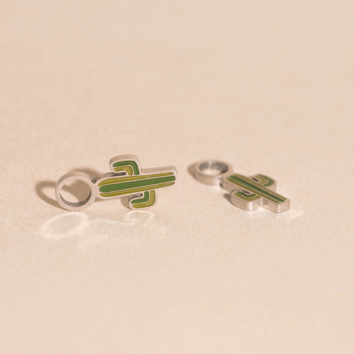 Cactus Huggie Hoop Charms