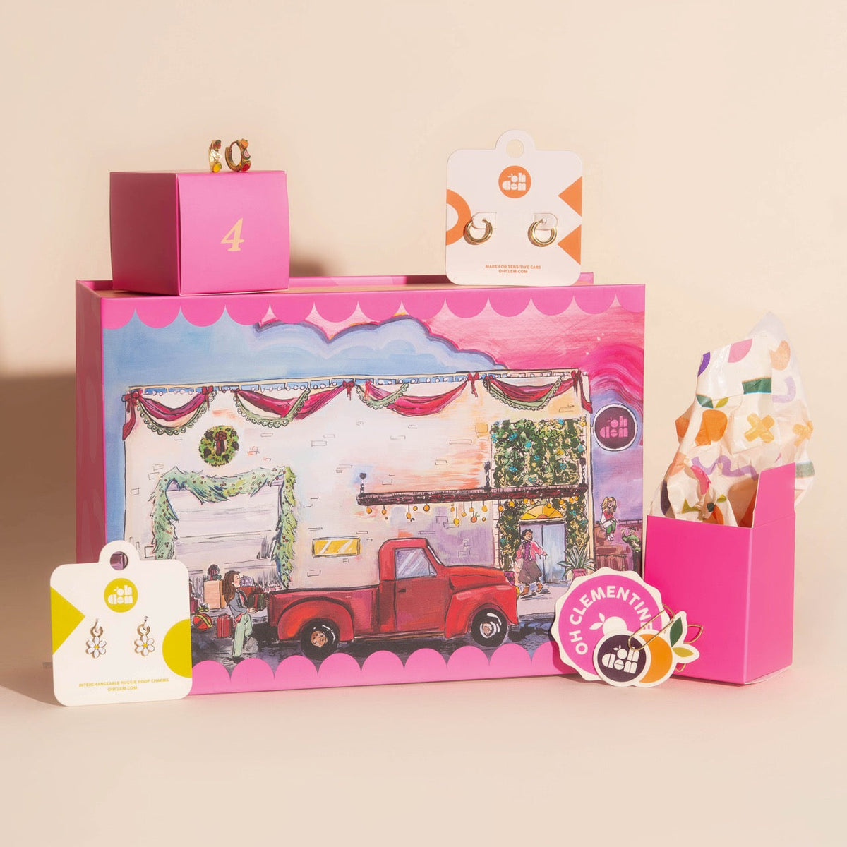 Kids Mystery Jewelry Calendar Box (12-piece)