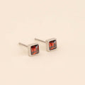 July Birthstone Stud Earrings 2