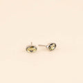August Birthstone Stud Earrings 2