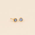 September Birthstone Stud Earrings 1
