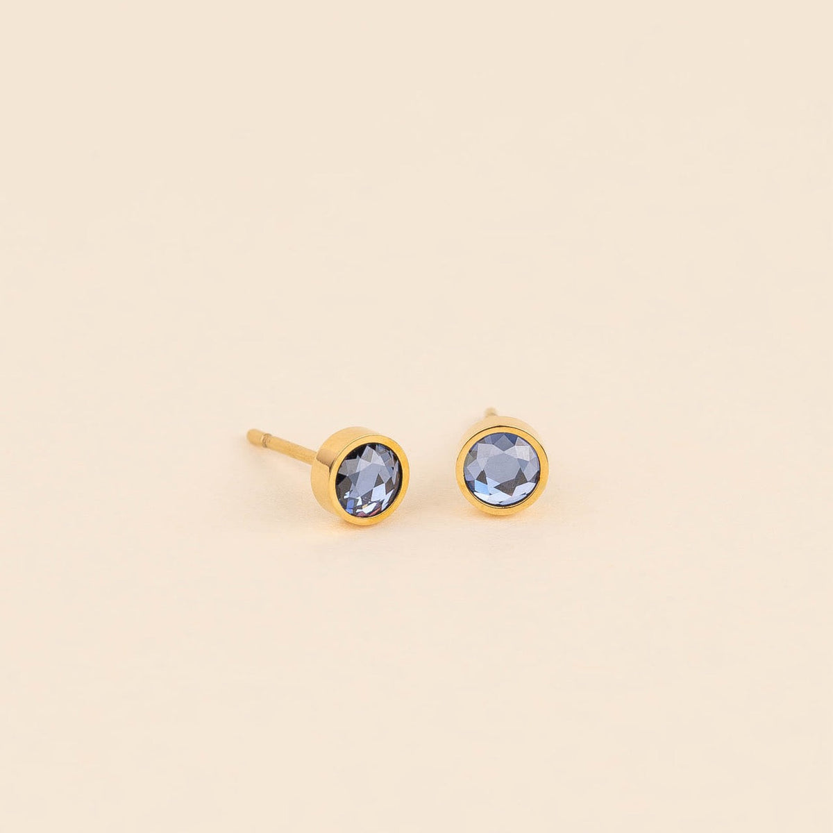 September Birthstone Stud Earrings