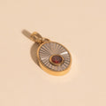 January Birthstone Necklace Charm 3