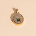 March Birthstone Necklace Charm 3