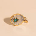 March Birthstone Necklace Charm 2