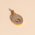 April Birthstone Necklace Charm 1