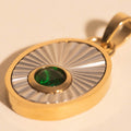 May Birthstone Necklace Charm 1